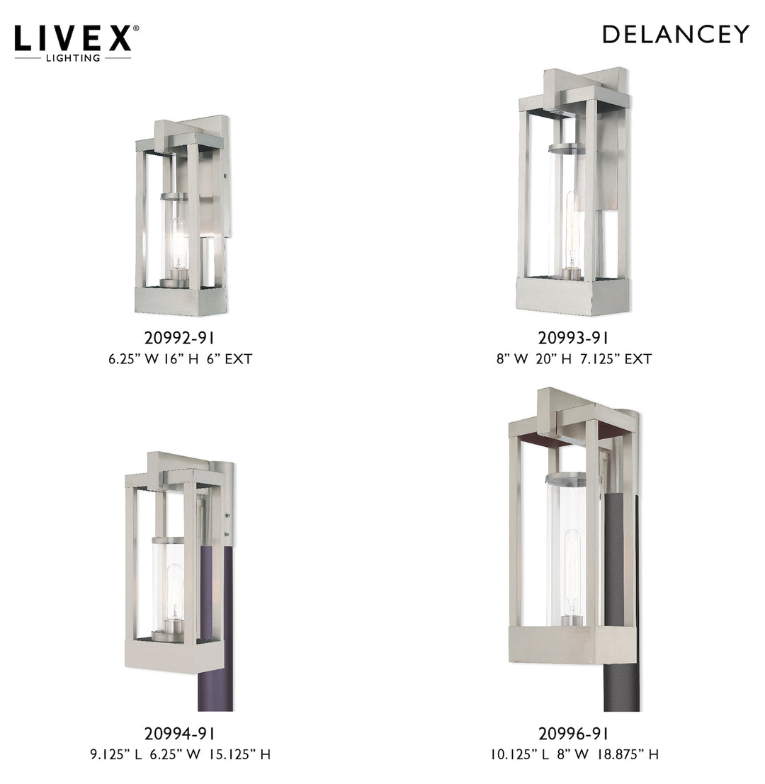 8 Inch 1 Light Wall Lantern