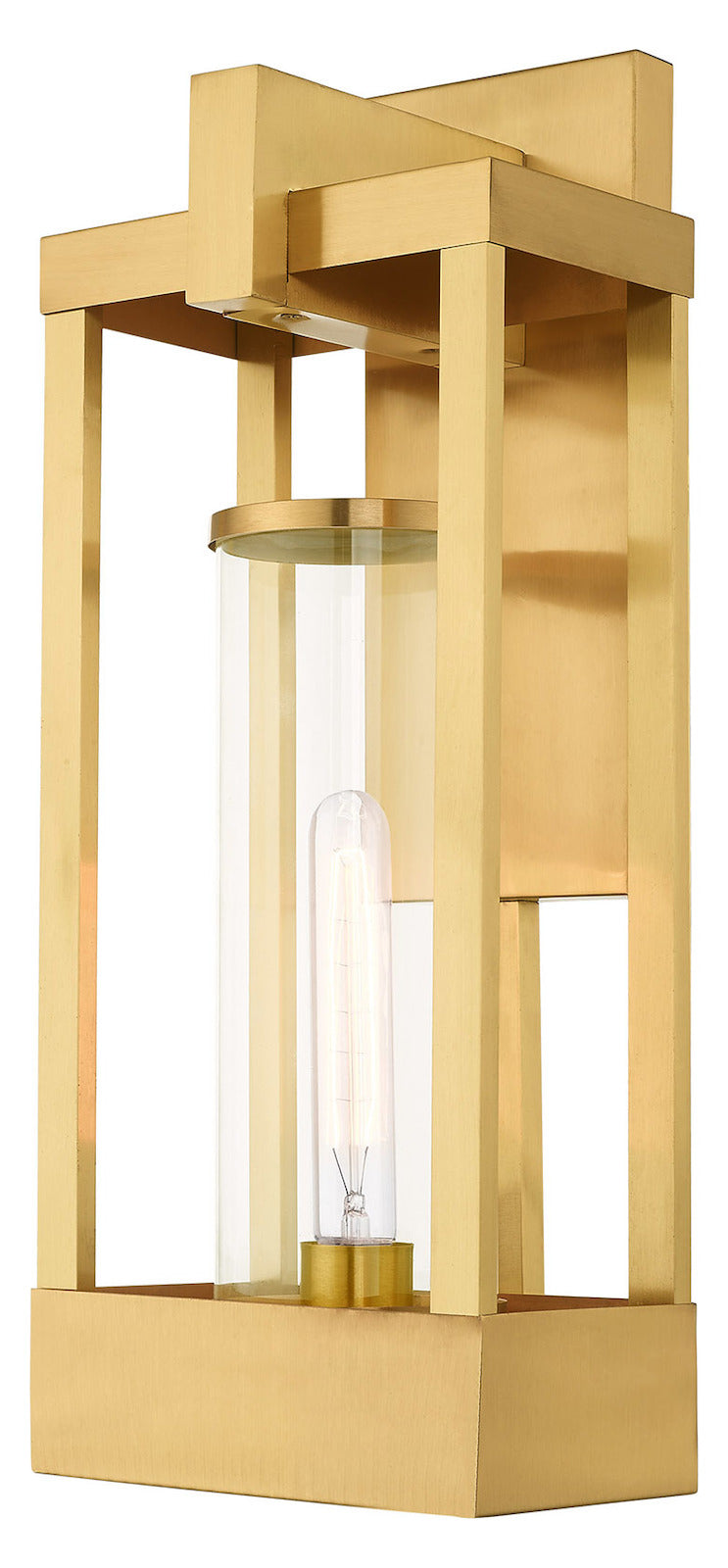 8 Inch 1 Light Wall Lantern by Livex Lighting