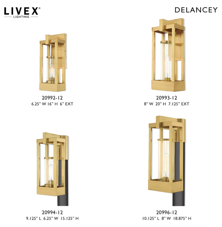 8 Inch 1 Light Wall Lantern