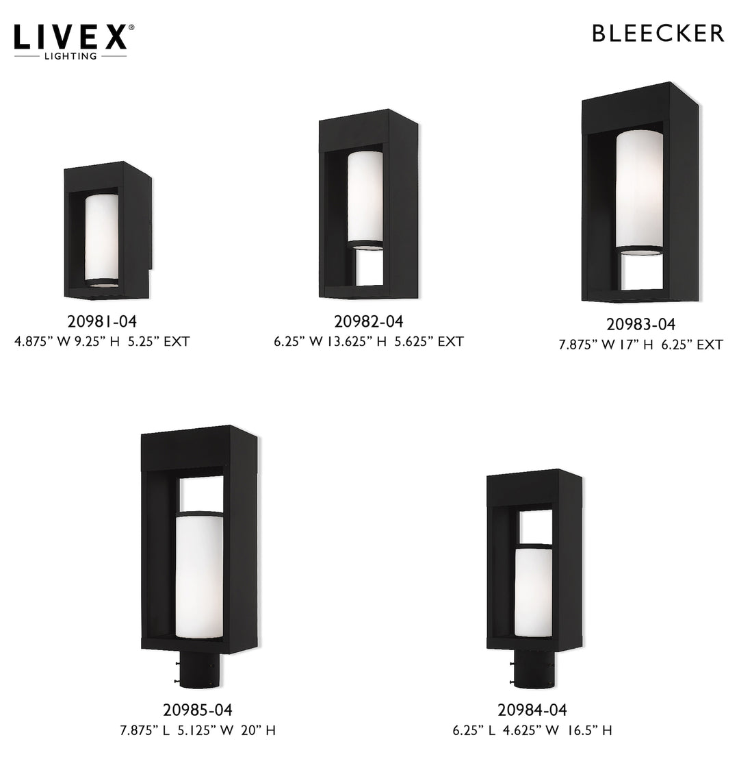 7.875 Inch 1 Light Post Top Lantern