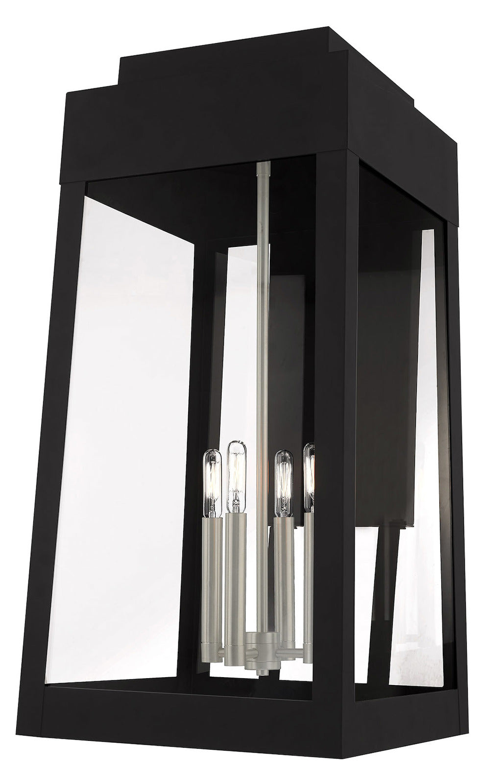 13.75 Inch 4 Light Wall Lantern by Livex Lighting