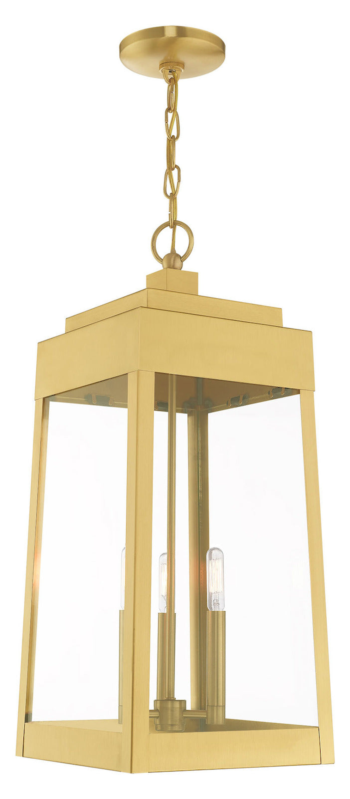 24.5 Inch 3 Light Pendant Lantern by Livex Lighting