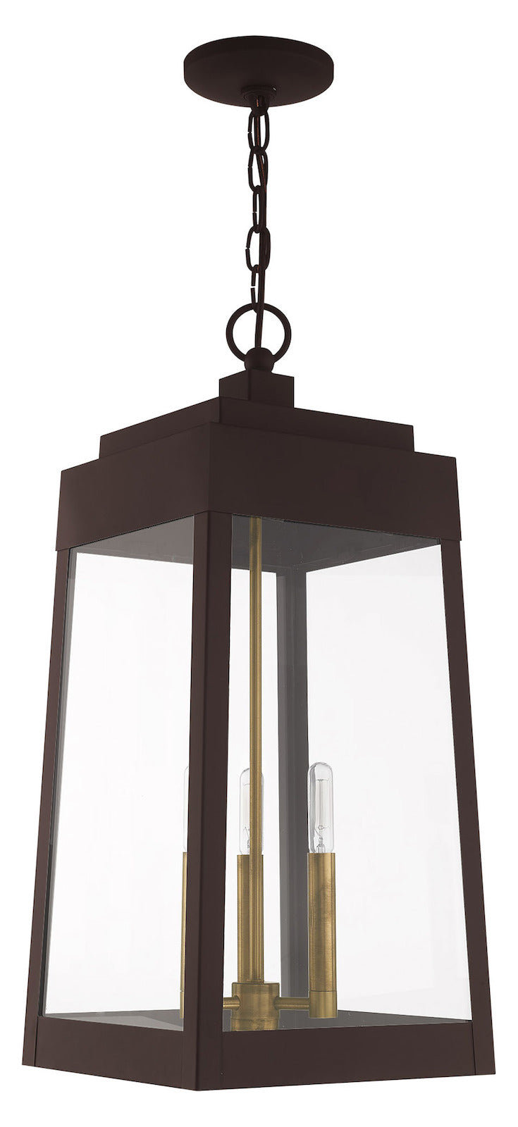 24.5 Inch 3 Light Pendant Lantern