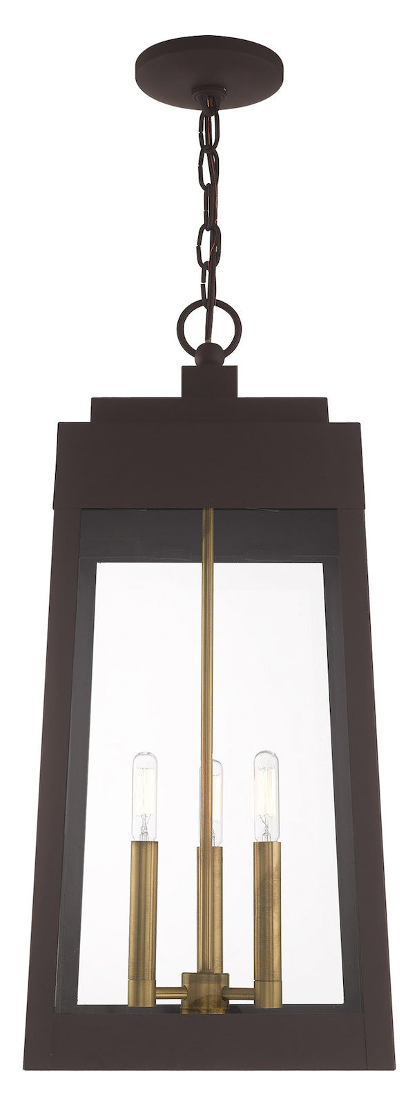 24.5 Inch 3 Light Pendant Lantern