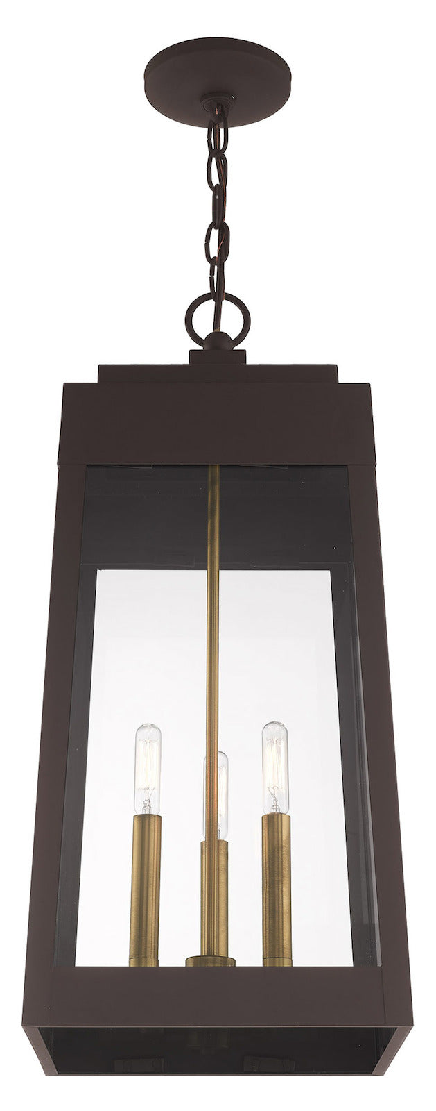 24.5 Inch 3 Light Pendant Lantern