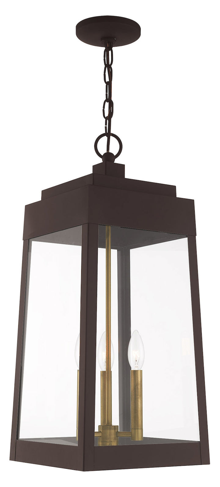 24.5 Inch 3 Light Pendant Lantern