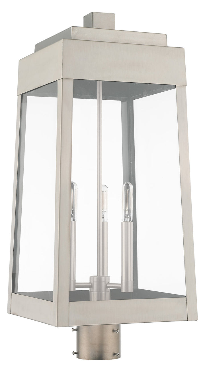 24.75 Inch 3 Light Post Top Lantern