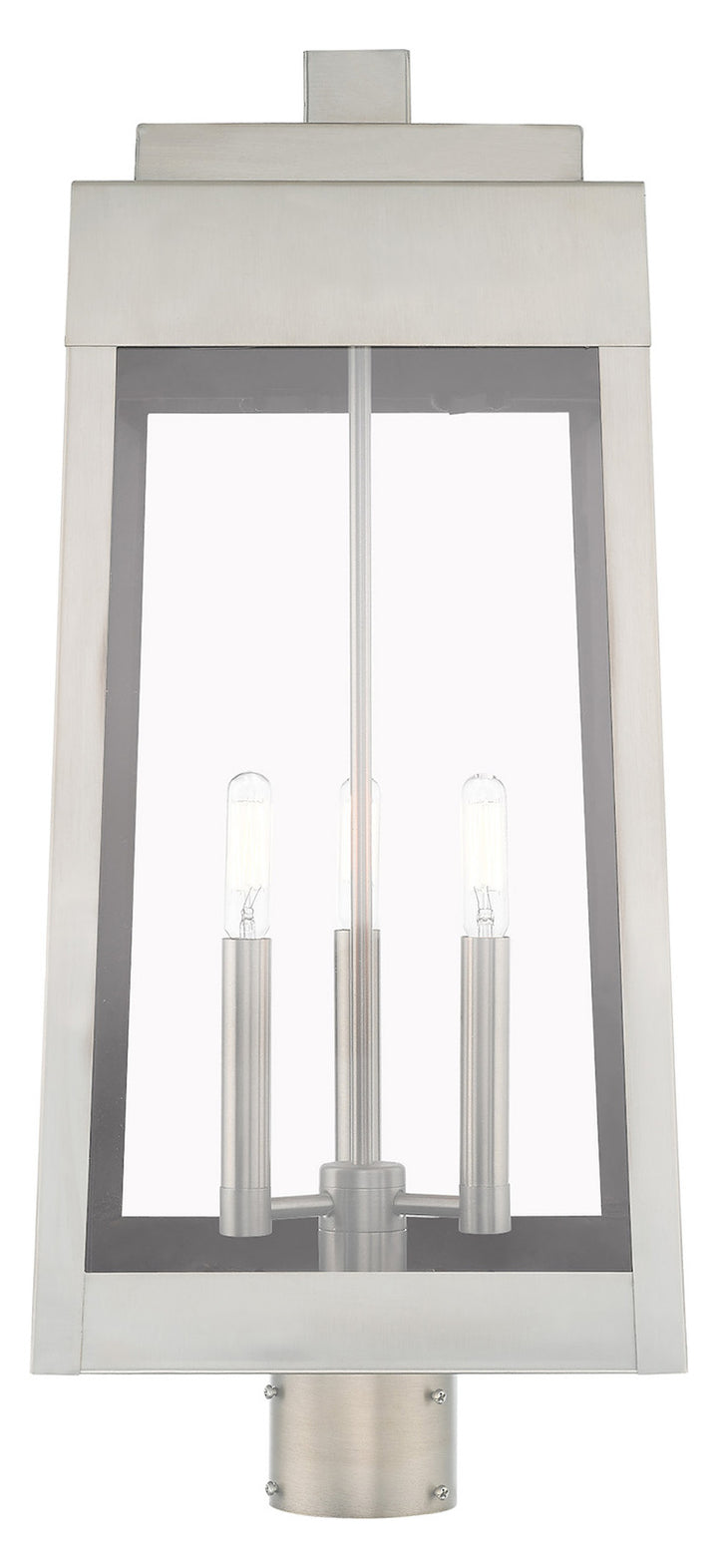 24.75 Inch 3 Light Post Top Lantern