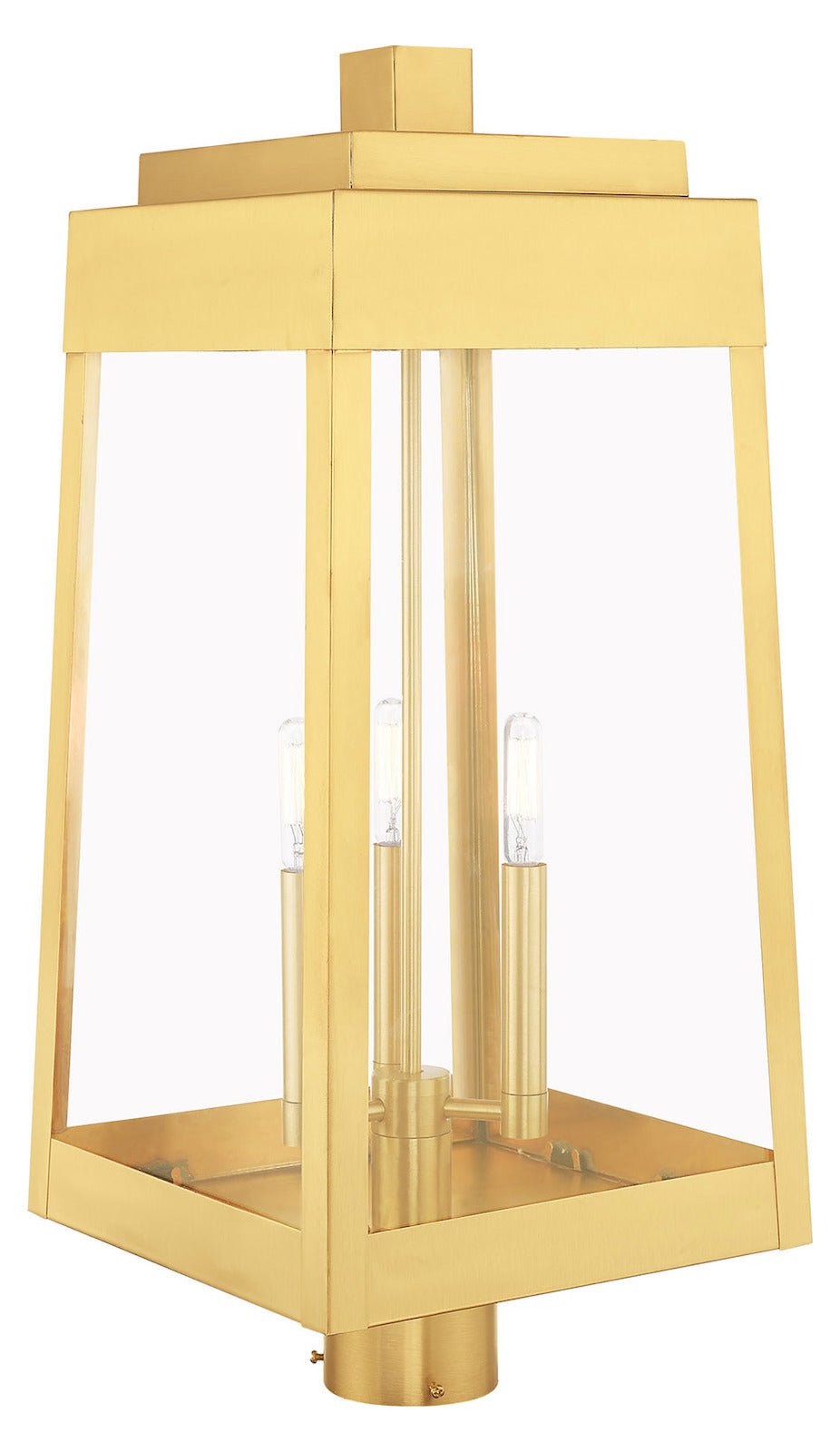 24.75 Inch 3 Light Post Top Lantern