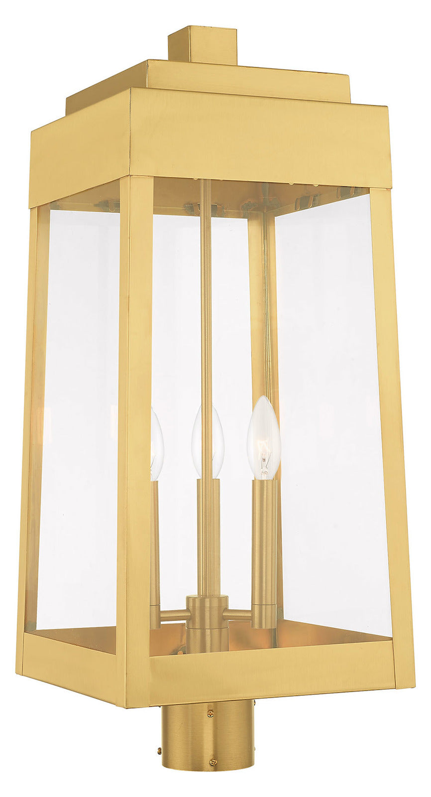 24.75 Inch 3 Light Post Top Lantern