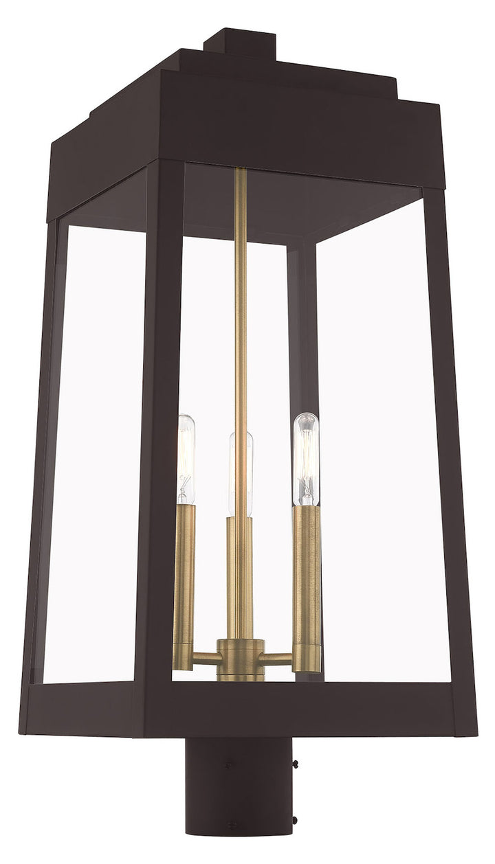 24.75 Inch 3 Light Post Top Lantern