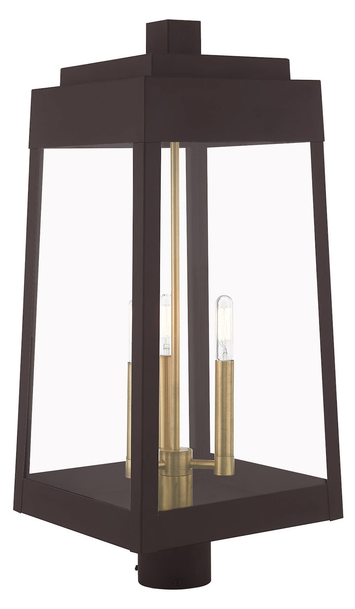 24.75 Inch 3 Light Post Top Lantern