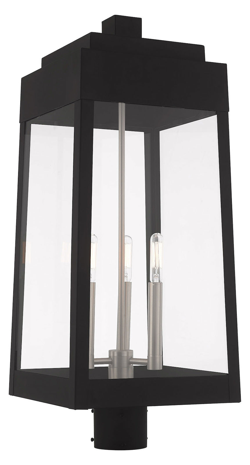 24.75 Inch 3 Light Post Top Lantern by Livex Lighting