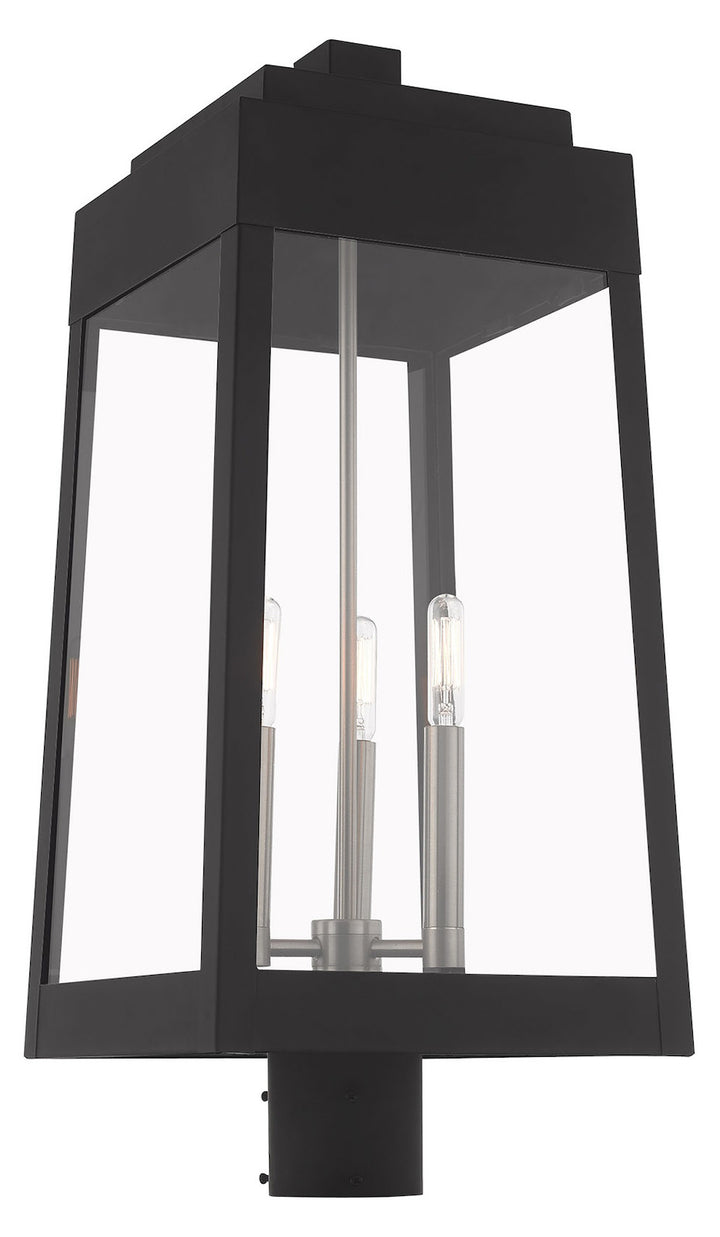 24.75 Inch 3 Light Post Top Lantern
