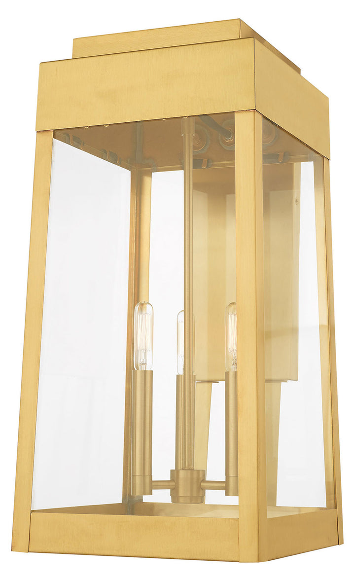 20 Inch 3 Light Wall Lantern by Livex Lighting