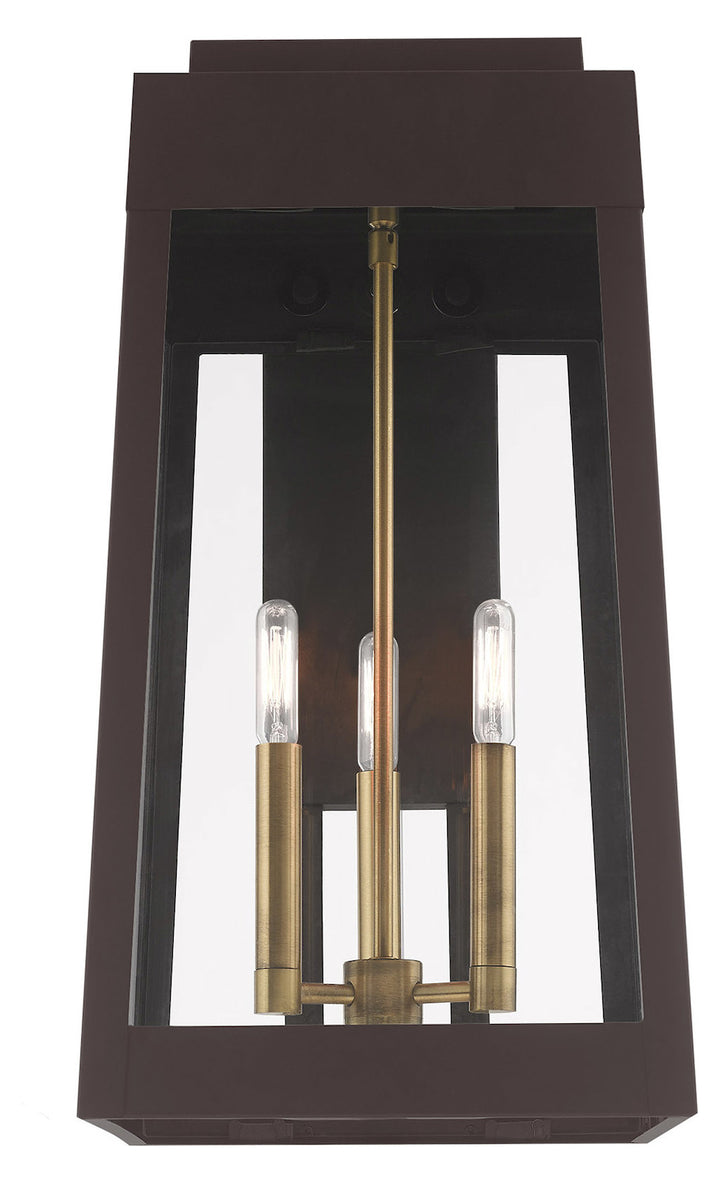 20 Inch 3 Light Wall Lantern
