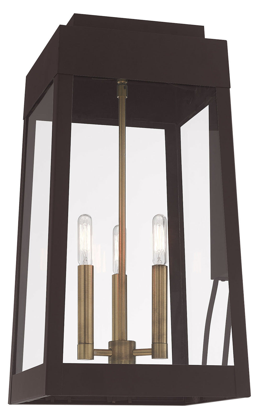 20 Inch 3 Light Wall Lantern