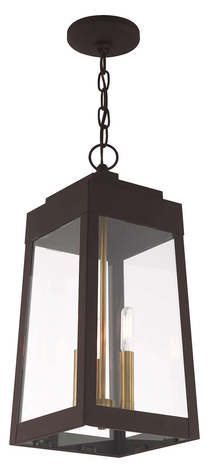19.75 Inch 3 Light Pendant Lantern