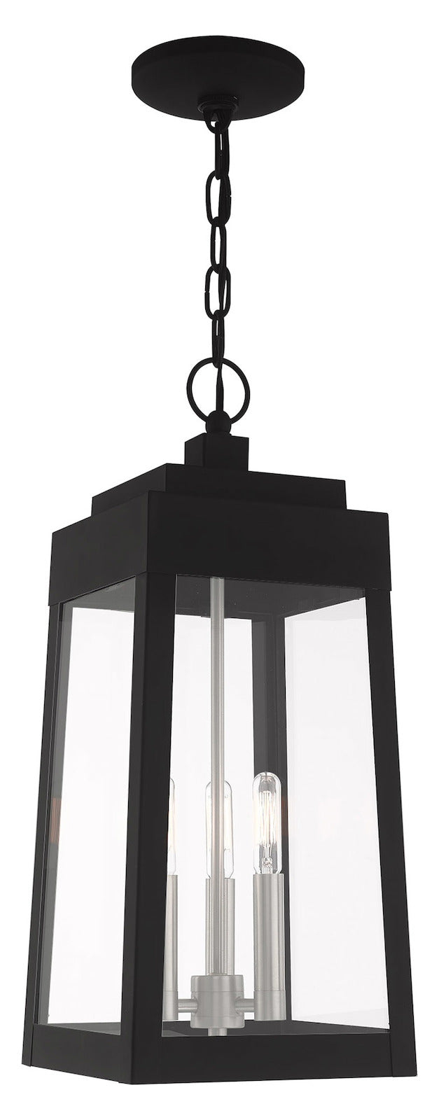 19.75 Inch 3 Light Pendant Lantern by Livex Lighting