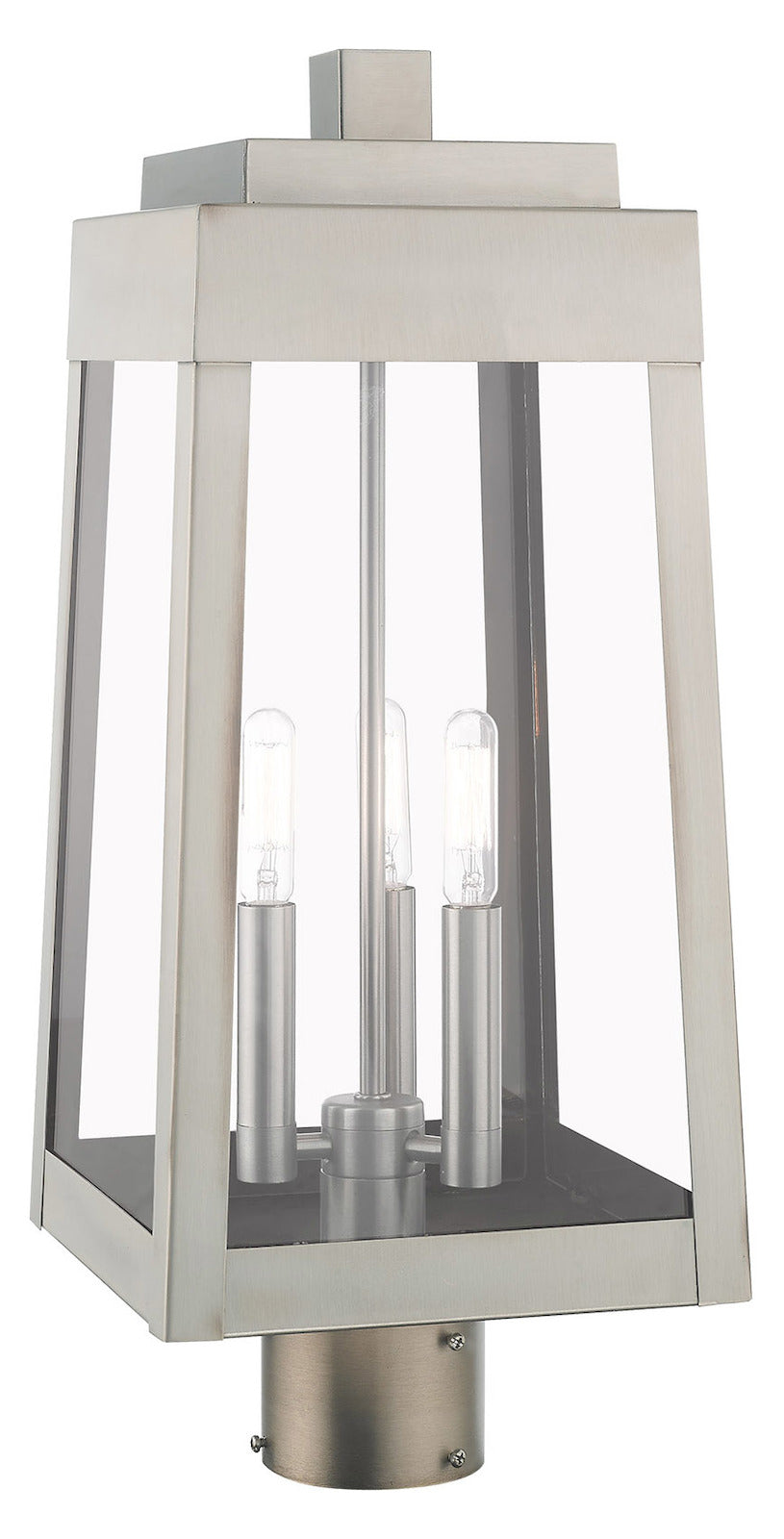 8.25 Inch 3 Light Post Top Lantern