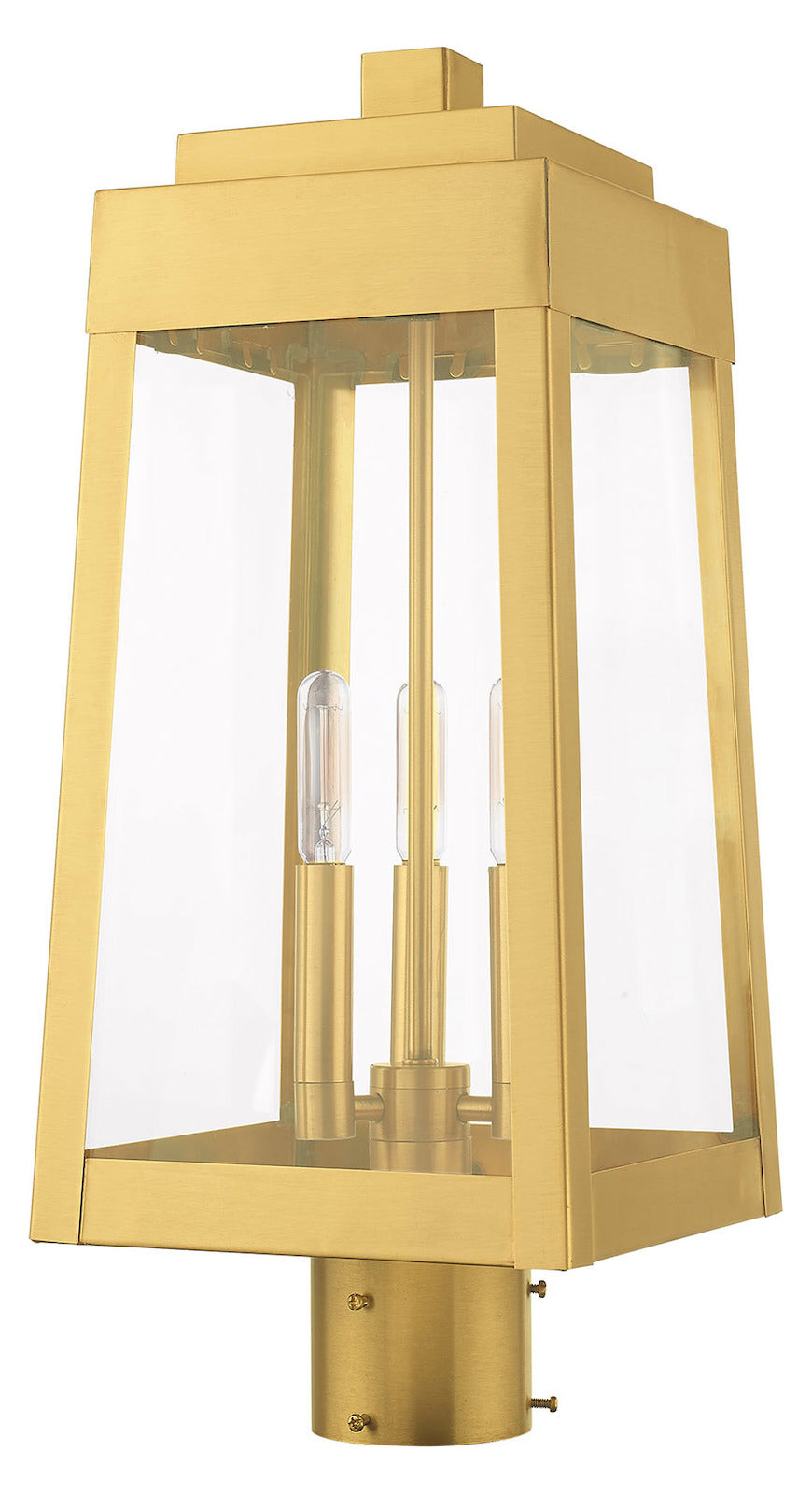 8.25 Inch 3 Light Post Top Lantern