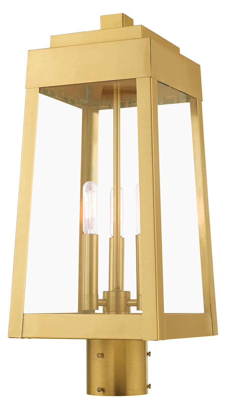 8.25 Inch 3 Light Post Top Lantern