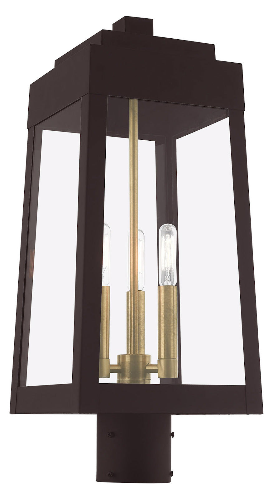 8.25 Inch 3 Light Post Top Lantern