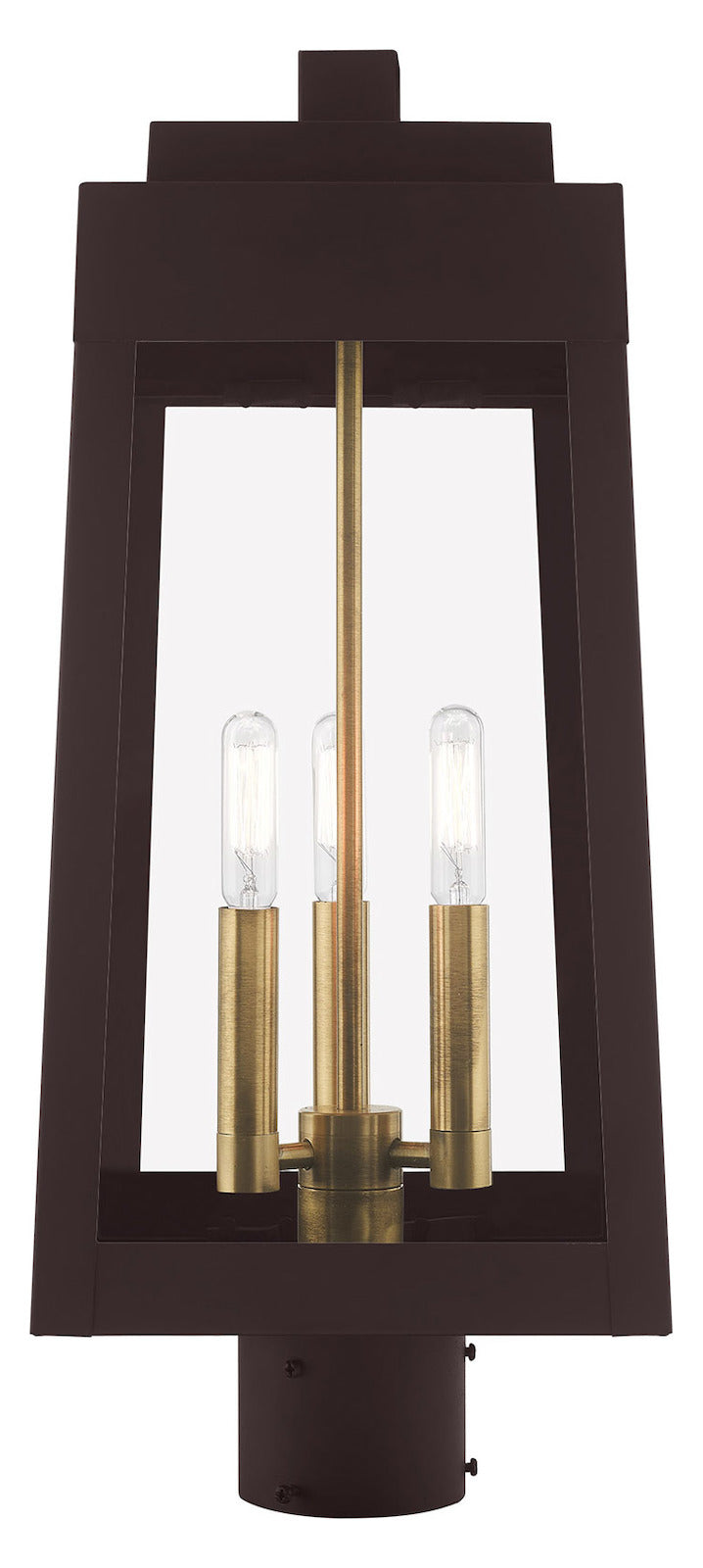 8.25 Inch 3 Light Post Top Lantern