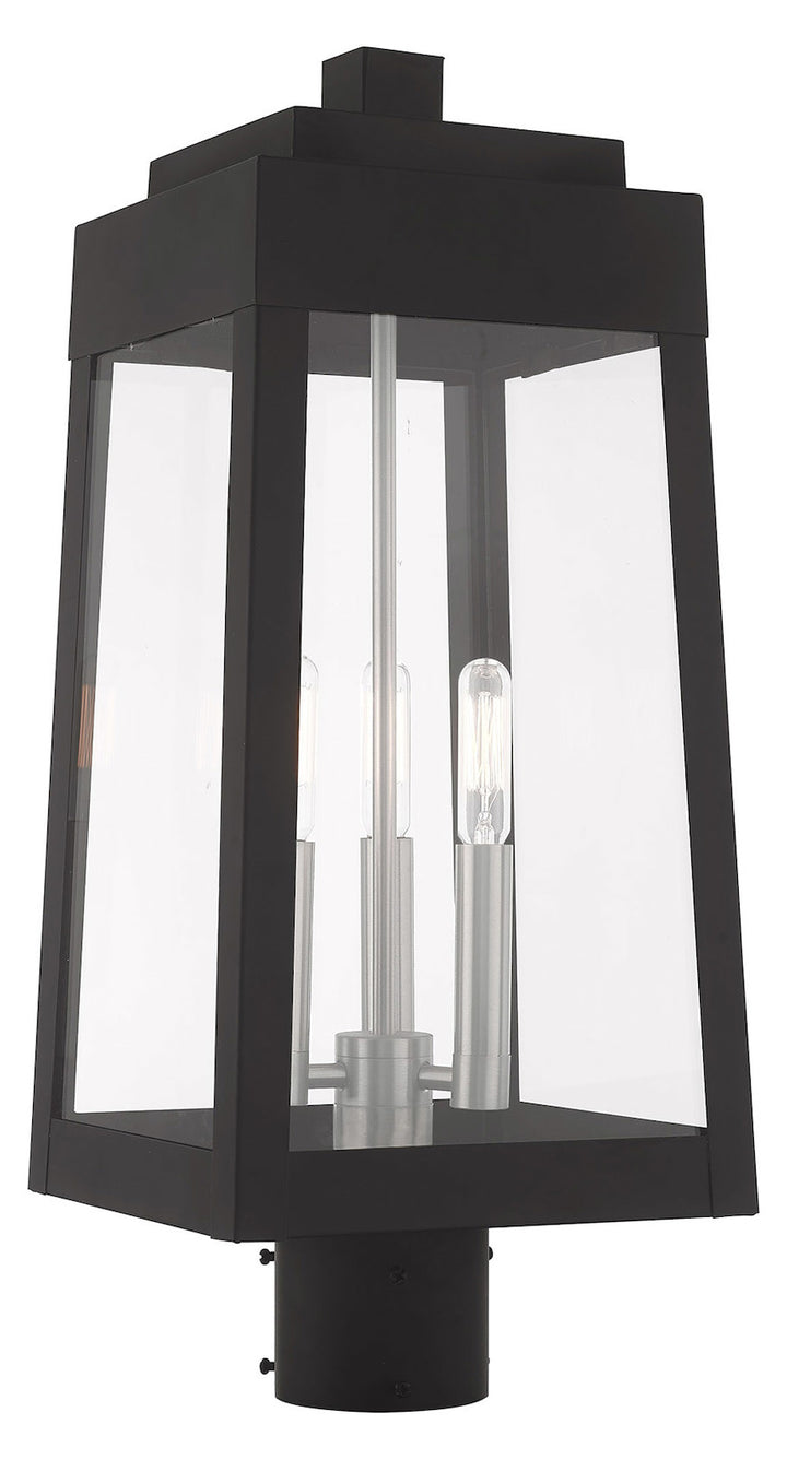 8.25 Inch 3 Light Post Top Lantern by Livex Lighting