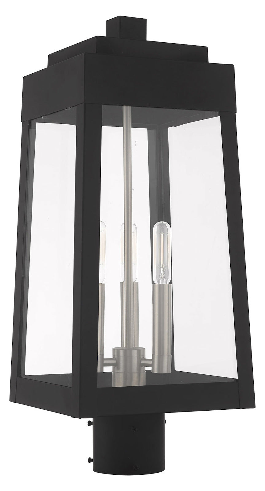 8.25 Inch 3 Light Post Top Lantern