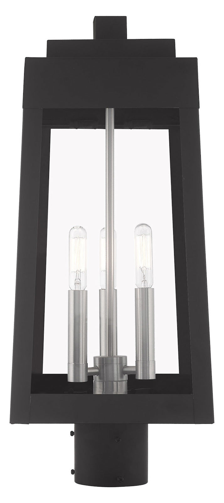 8.25 Inch 3 Light Post Top Lantern