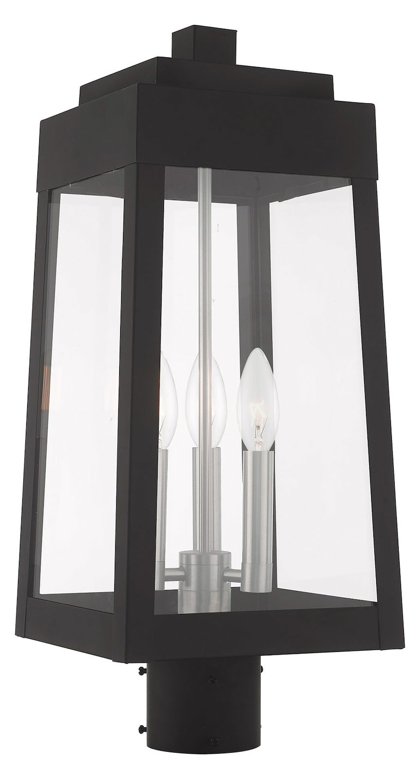 8.25 Inch 3 Light Post Top Lantern