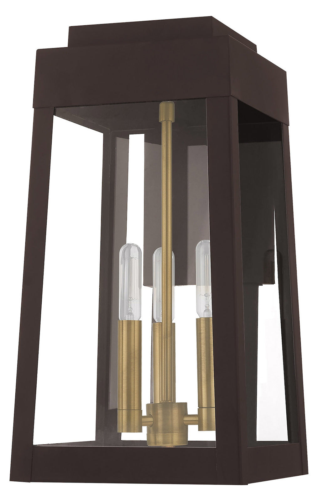 8.25 Inch 3 Light Wall Lantern