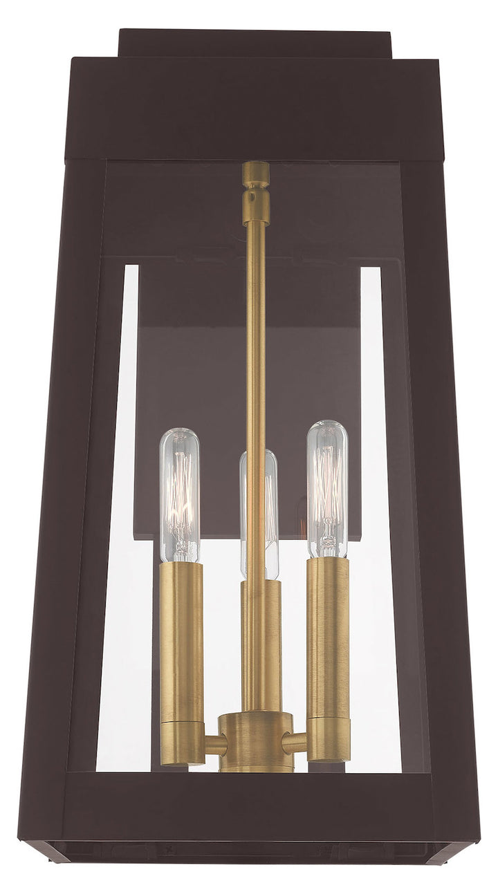 8.25 Inch 3 Light Wall Lantern