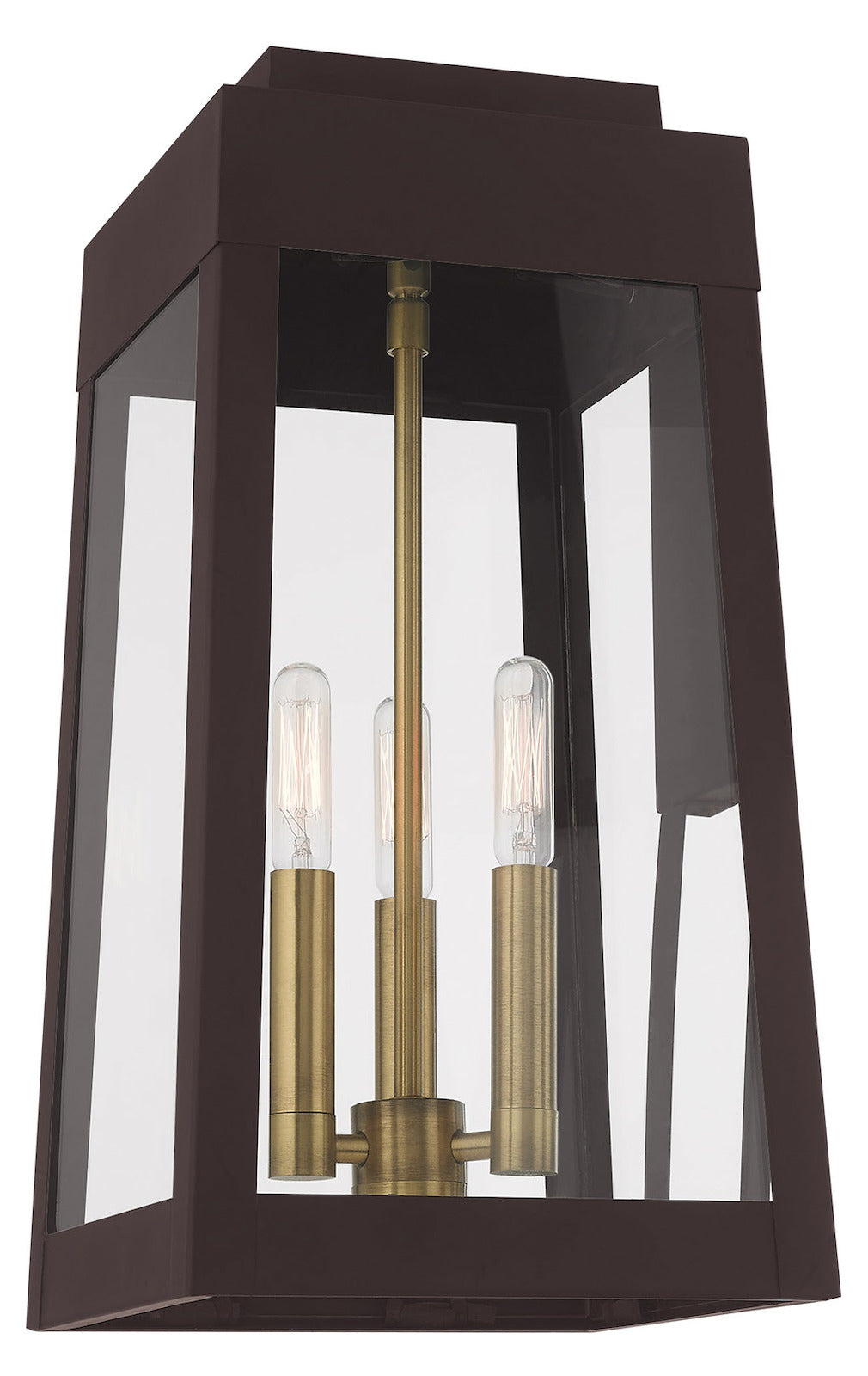 8.25 Inch 3 Light Wall Lantern