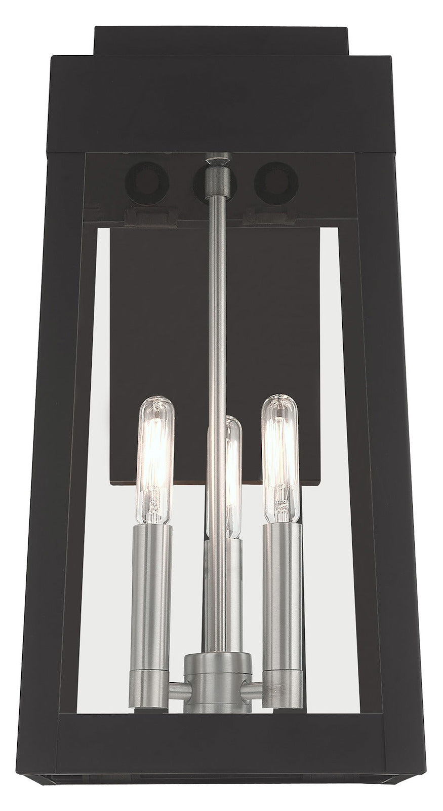 8.25 Inch 3 Light Wall Lantern