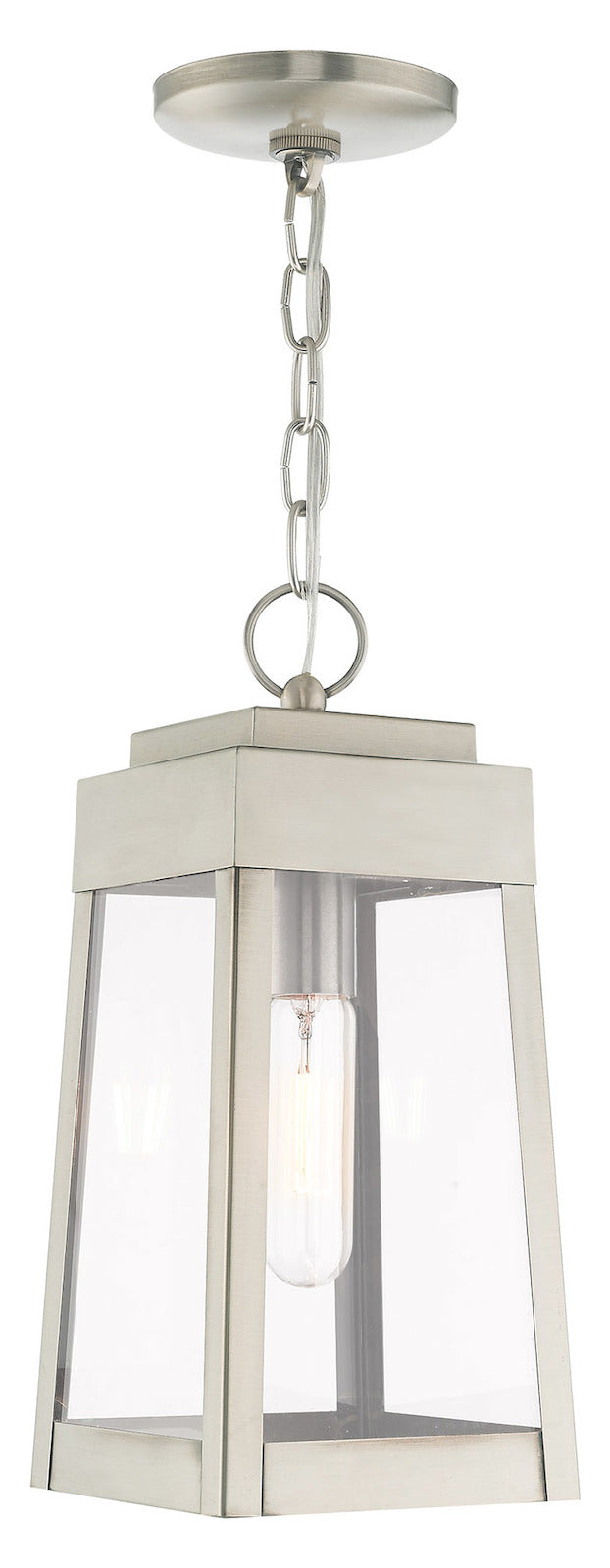 6.25 Inch 1 Light Pendant Lantern by Livex Lighting