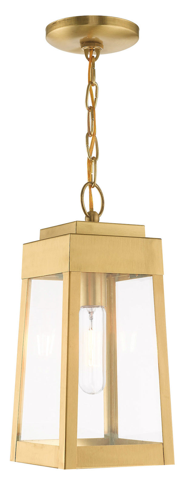 6.25 Inch 1 Light Pendant Lantern by Livex Lighting