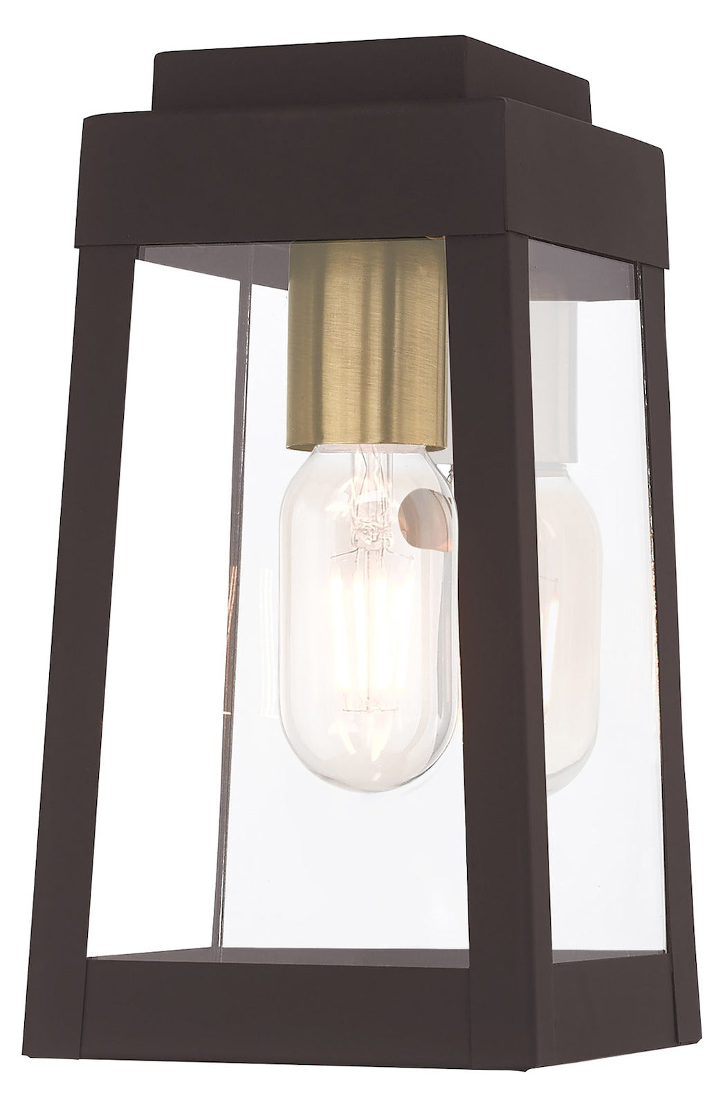 5 Inch 1 Light Wall Lantern by Livex Lighting
