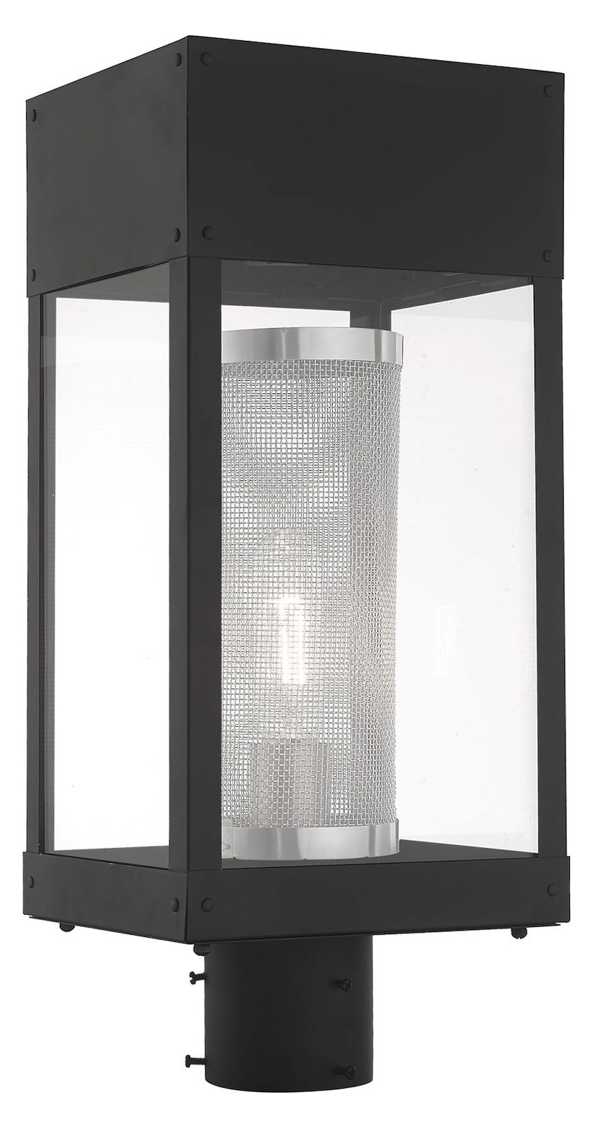 7 Inch 1 Light Post Top Lantern by Livex Lighting
