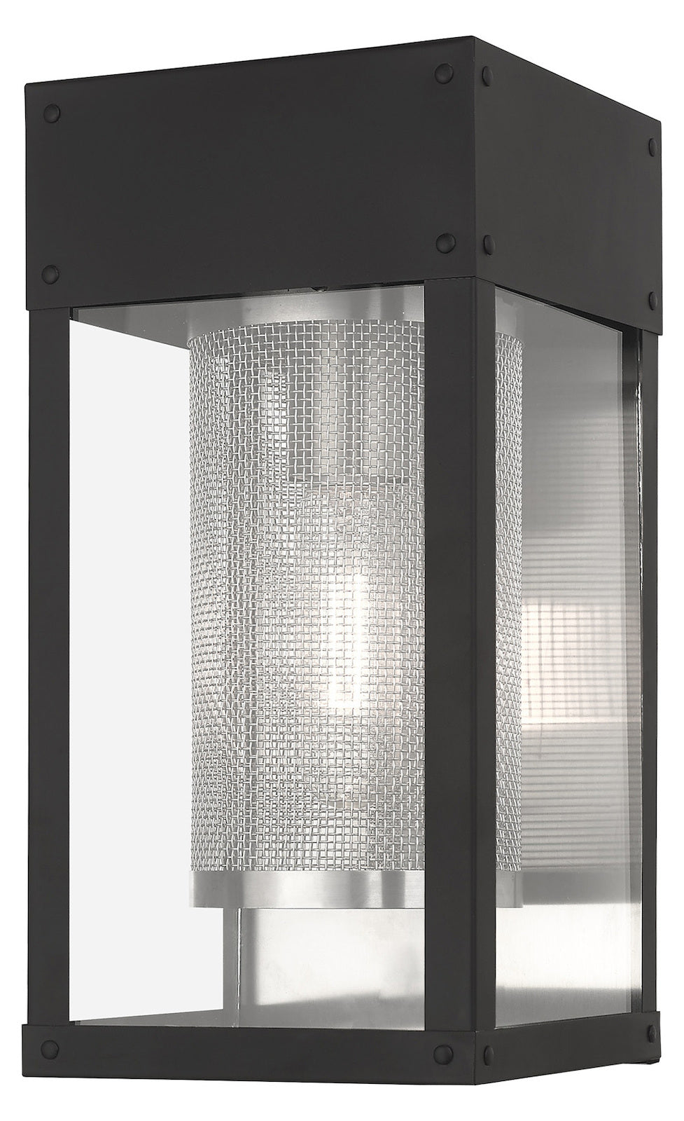 6 Inch 1 Light Wall Lantern by Livex Lighting