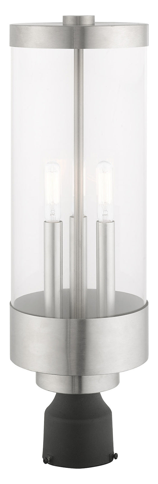 3 Light Post Top Lantern