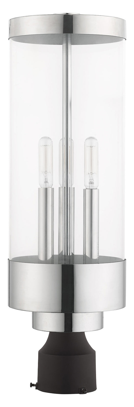 3 Light Post Top Lantern