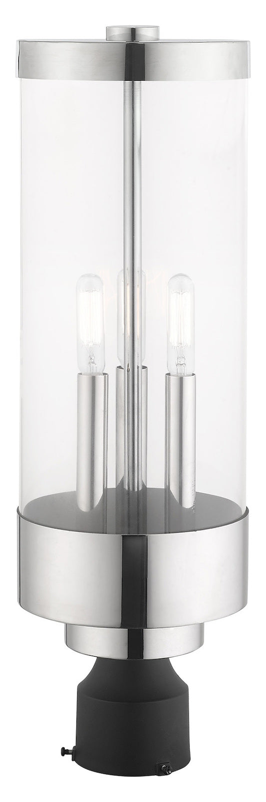 3 Light Post Top Lantern