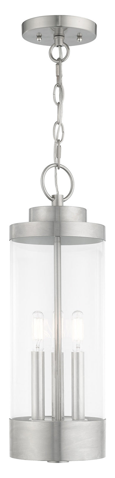 3 Light Pendant Lantern by Livex Lighting