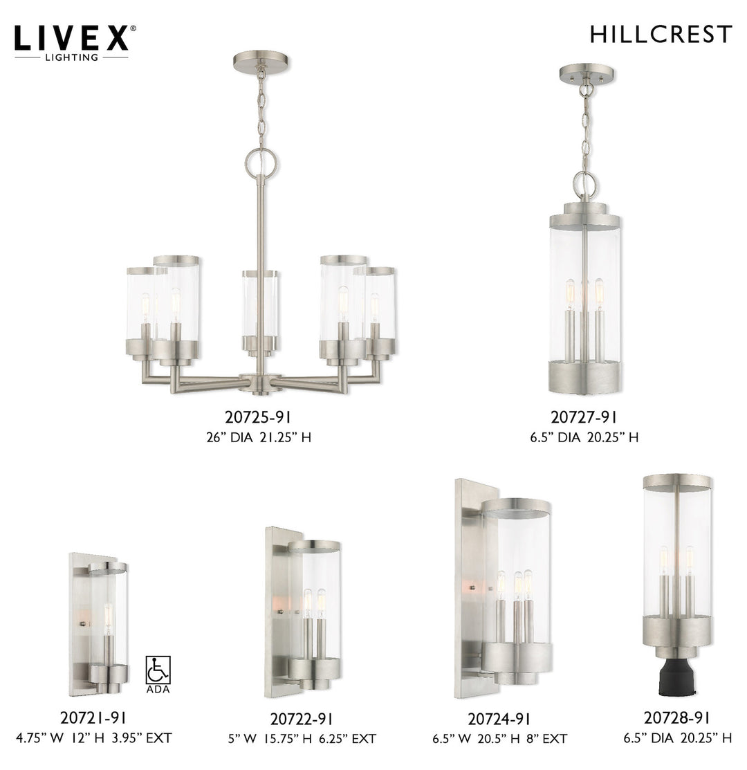 3 Light Pendant Lantern