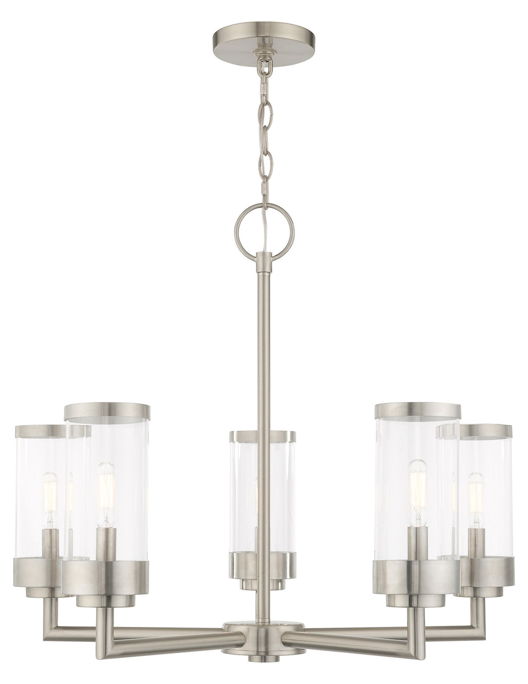 5 Light Outdoor Chandelier by Livex Lighting