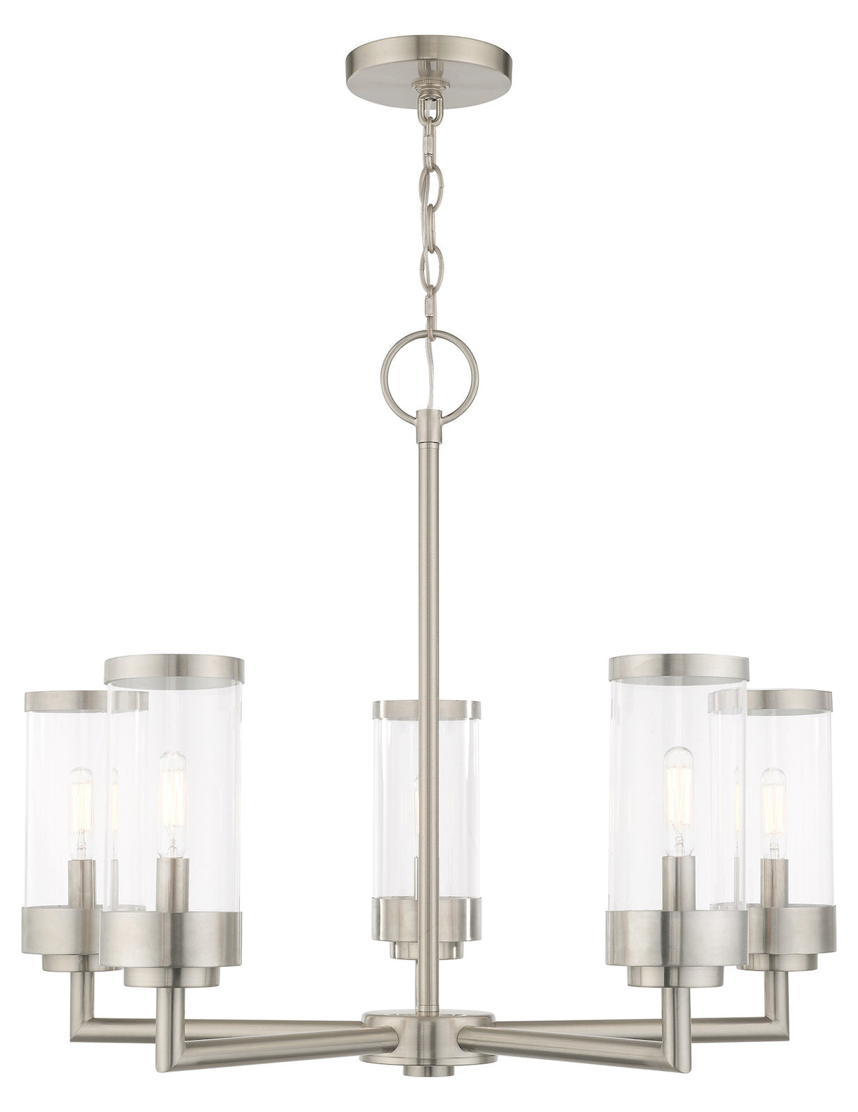 5 Light Outdoor Chandelier by Livex Lighting