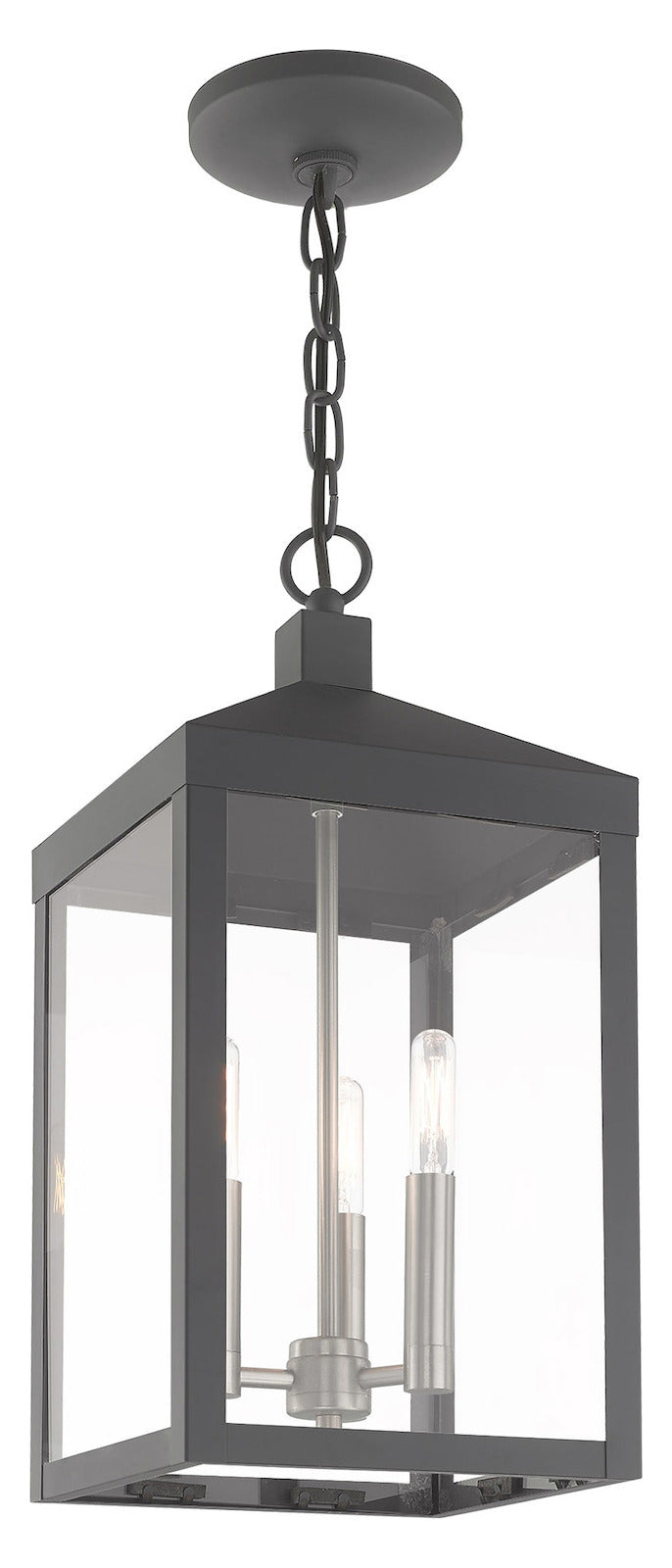 8.25 Inch 3 Light Pendant Lantern