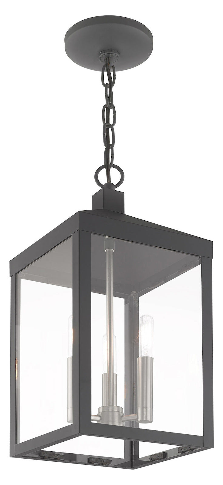 8.25 Inch 3 Light Pendant Lantern